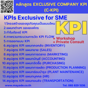 Exclusive Company KPIs
